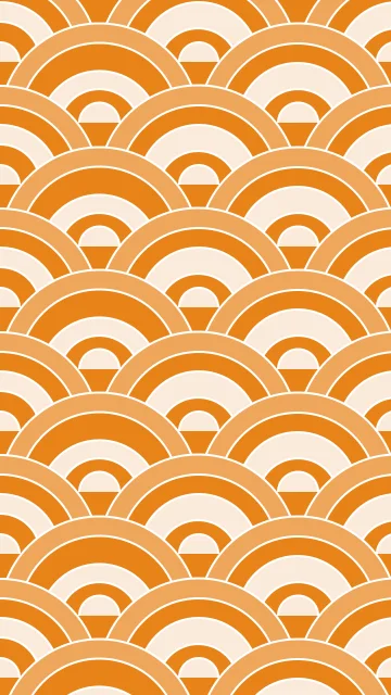 Orange 100 artdeco phone wallpaper — free HD orange 100 mobile wallpaper 1080x1920