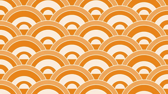 Orange 100 art deco background — free HD orange 100 color wallpaper 1920x1080
