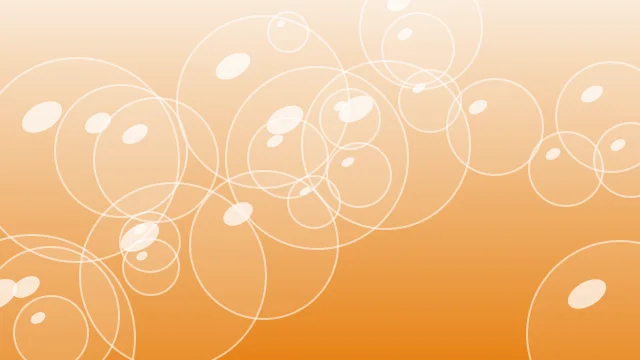 Orange 100 bubbles background — free HD orange 100 color wallpaper 1920x1080