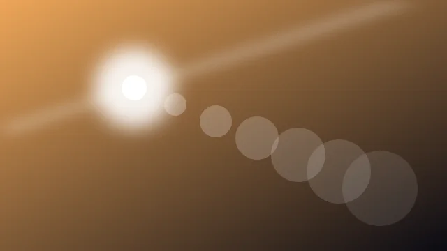Orange 100 lens flare background — free HD orange 100 color wallpaper 1920x1080