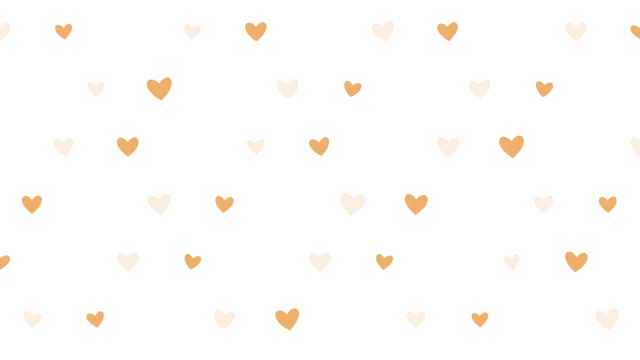 Orange 100 hearts background — free HD orange 100 color wallpaper 1920x1080