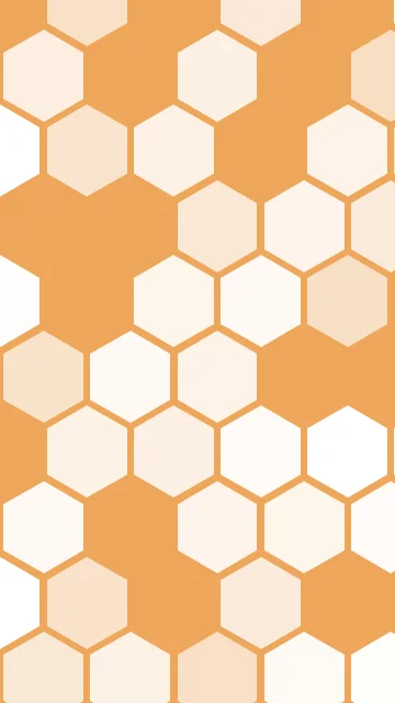 Orange 100 hexagon phone wallpaper — free HD orange 100 mobile wallpaper 1080x1920