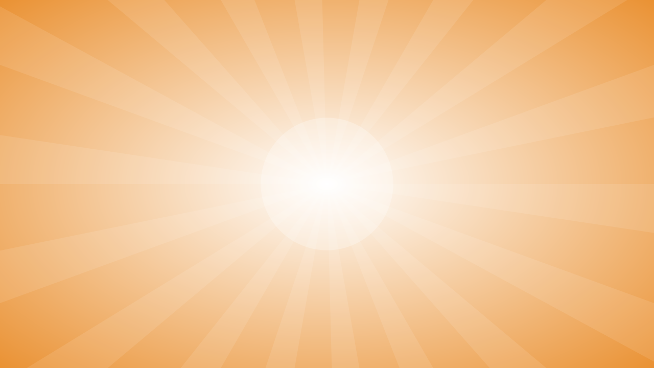 Orange 100 rays background — free HD orange 100 color wallpaper 1920x1080
