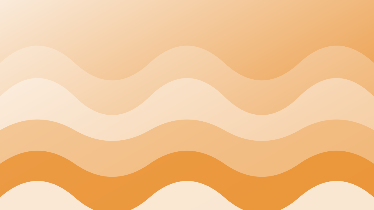 Orange 100 waves background — free HD orange 100 color wallpaper 1920x1080