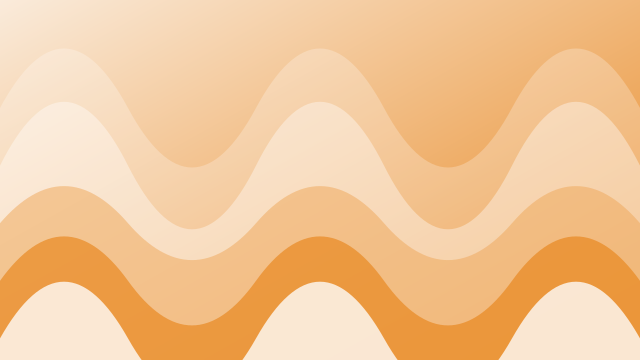 Orange 100 waves background — free HD orange 100 color wallpaper 1920x1080