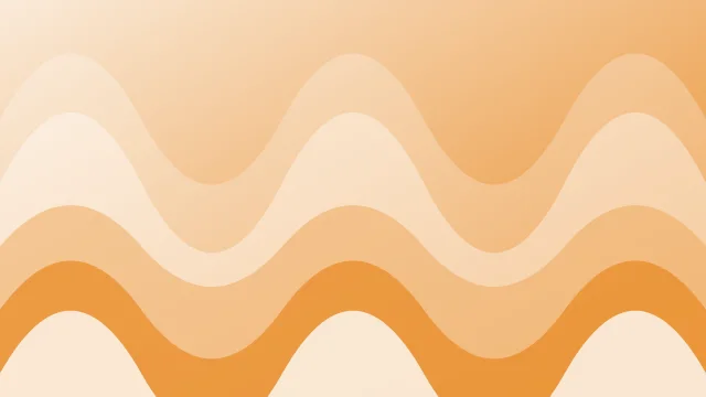 Orange 100 waves background — free HD orange 100 color wallpaper 1920x1080