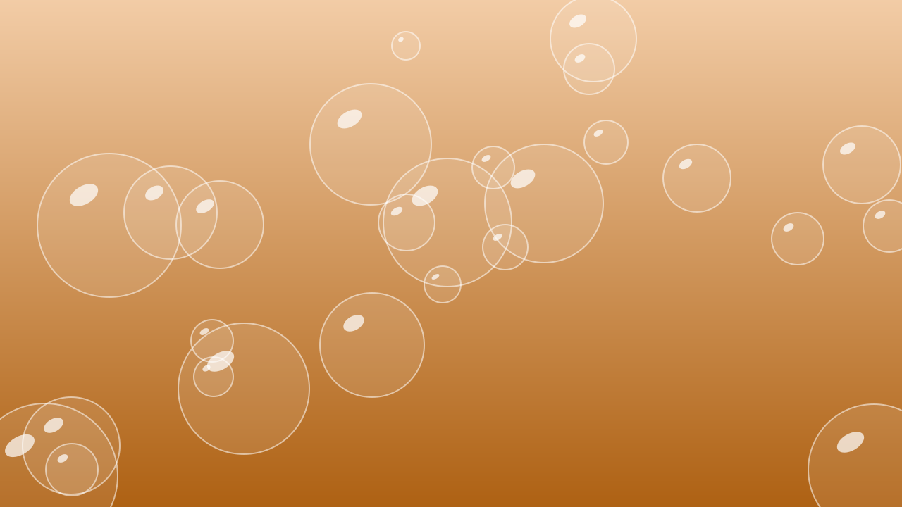 Orange 200 bubbles background — free HD orange 200 color wallpaper 1920x1080
