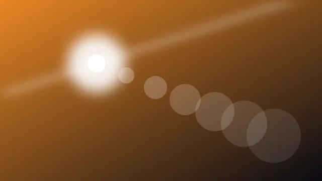 Orange 200 lens flare background — free HD orange 200 color wallpaper 1920x1080