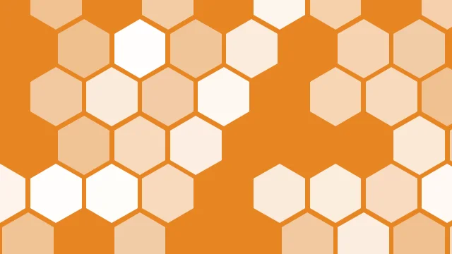 Orange 200 hexagon background — free HD orange 200 color wallpaper 1920x1080