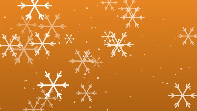 Orange 200 snowflake background — free HD orange 200 color wallpaper 1920x1080