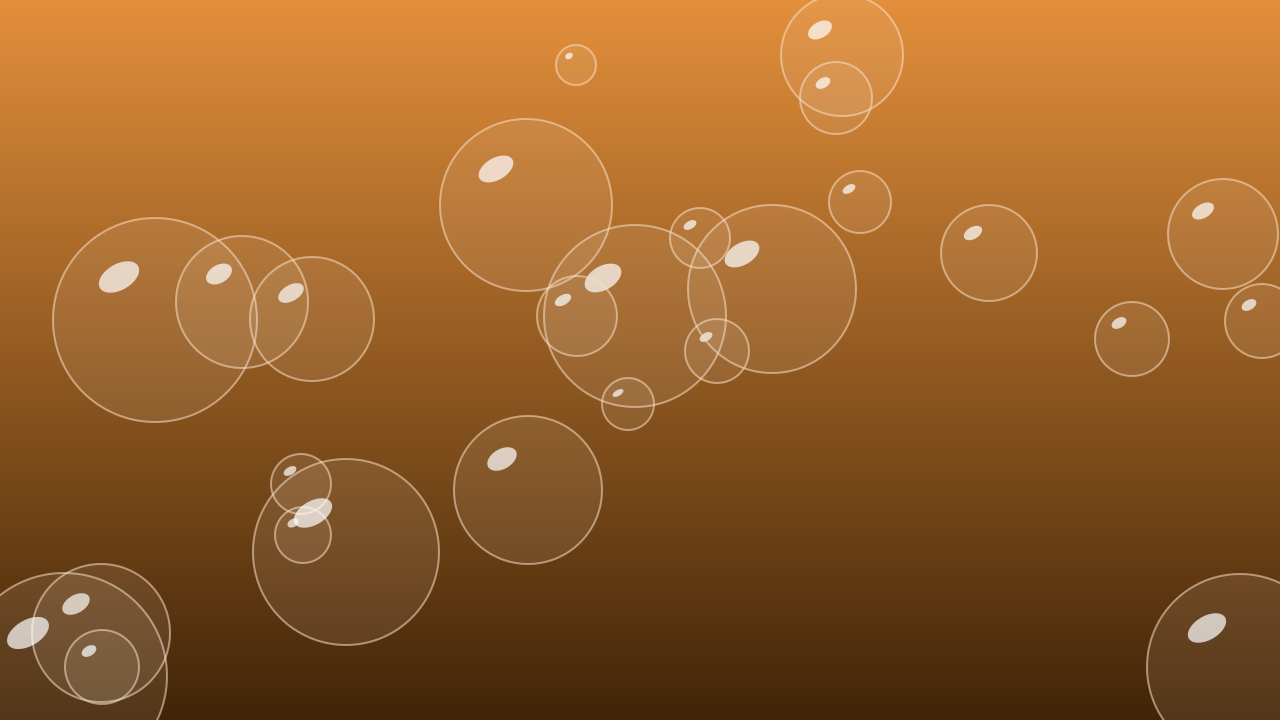 Orange 400 bubbles background — free HD orange 400 color wallpaper 1920x1080