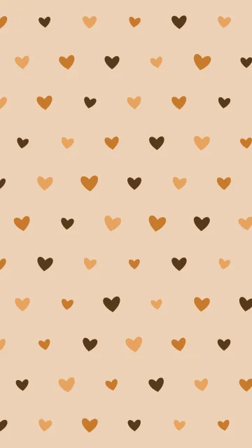 Orange 500 hearts phone wallpaper — free HD orange 500 mobile wallpaper 1080x1920