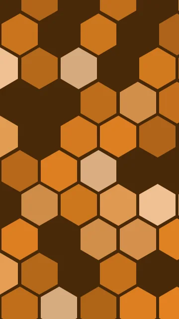Orange 500 hexagon phone wallpaper — free HD orange 500 mobile wallpaper 1080x1920