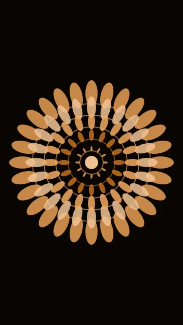Orange 500 mandala phone wallpaper — free HD orange 500 mobile wallpaper 1080x1920