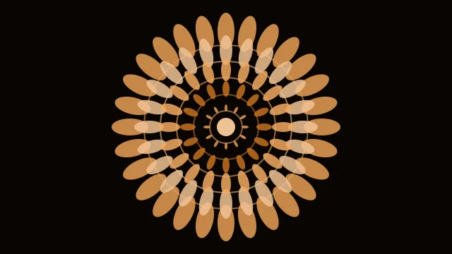 Orange 500 mandala desktop wallpaper — free 4K orange 500 wallpaper 3840x2160
