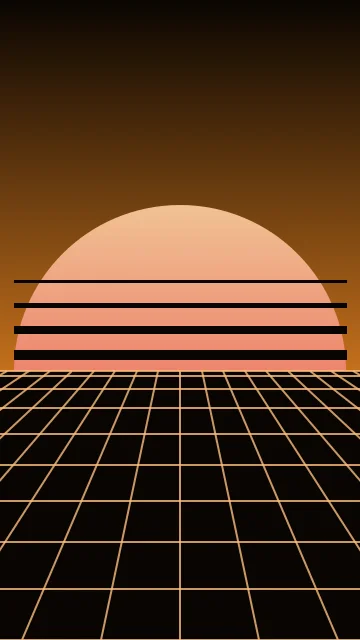 Orange 500 vaporwave phone wallpaper — free HD orange 500 mobile wallpaper 1080x1920