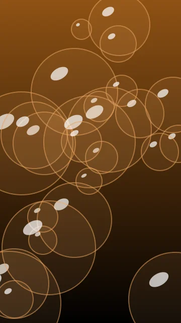 Orange 600 bubbles phone wallpaper — free HD orange 600 mobile wallpaper 1080x1920