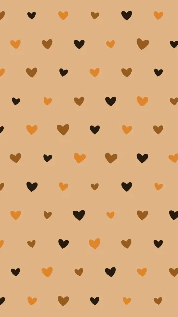 Orange 600 hearts phone wallpaper — free HD orange 600 mobile wallpaper 1080x1920