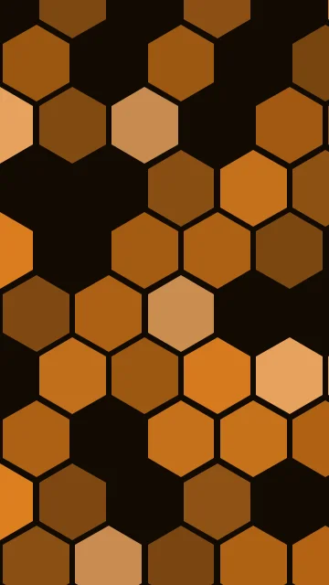 Orange 600 hexagon phone wallpaper — free HD orange 600 mobile wallpaper 1080x1920