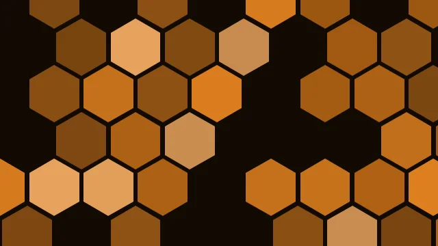 Orange 600 hexagon desktop wallpaper — free 4K orange 600 wallpaper 3840x2160