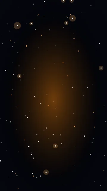 Orange 600 stars phone wallpaper — free HD orange 600 mobile wallpaper 1080x1920