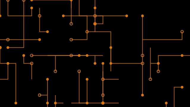 Orange 700 circuit board background — free HD orange 700 color wallpaper 1920x1080