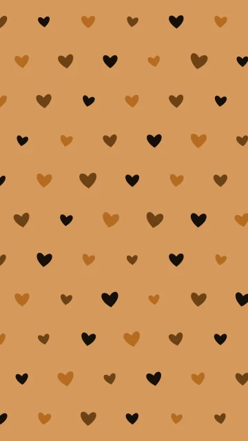 Orange 700 hearts phone wallpaper — free HD orange 700 mobile wallpaper 1080x1920