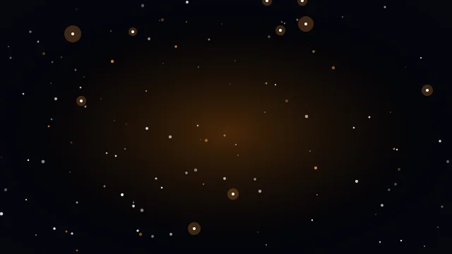 Orange 700 starry background — free HD orange 700 color wallpaper 1920x1080