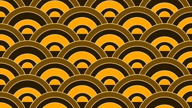 Orange art deco background — free HD orange color wallpaper 1920x1080