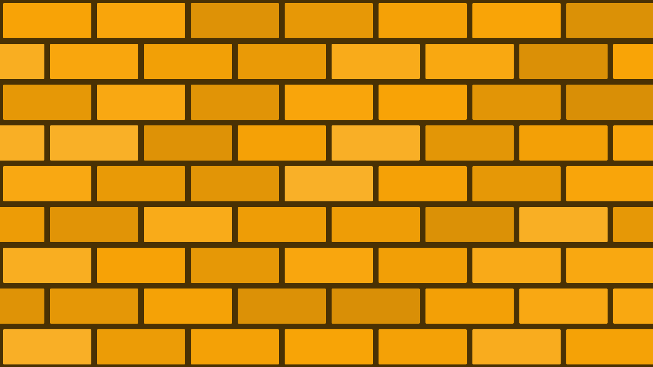 Orange brick background — free HD orange color wallpaper 1920x1080