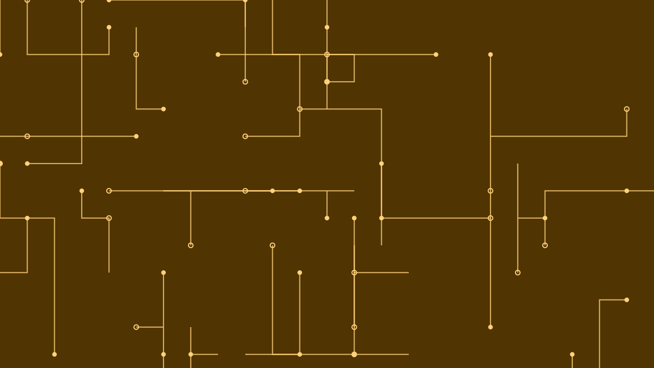 Orange circuit board background — free HD orange color wallpaper 1920x1080
