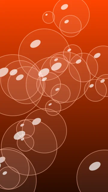 Orange Red bubbles phone wallpaper — free HD orange red mobile wallpaper 1080x1920
