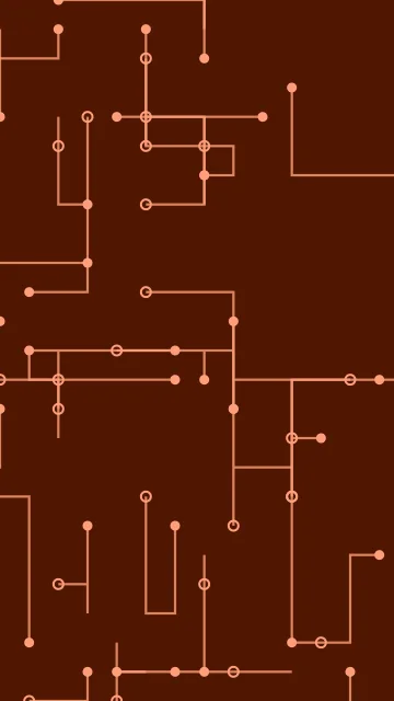 Orange Red circuit phone wallpaper — free HD orange red mobile wallpaper 1080x1920