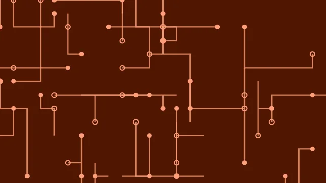 Orange Red circuit board background — free HD orange red color wallpaper 1920x1080