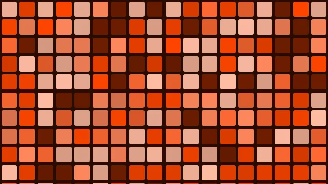 Orange Red mosaic background — free HD orange red color wallpaper 1920x1080