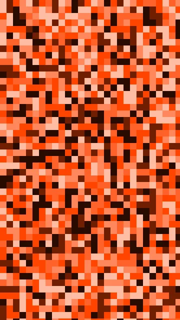 Orange Red pixel phone wallpaper — free HD orange red mobile wallpaper 1080x1920