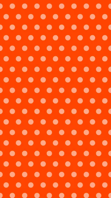 Orange Red polkadot phone wallpaper — free HD orange red mobile wallpaper 1080x1920