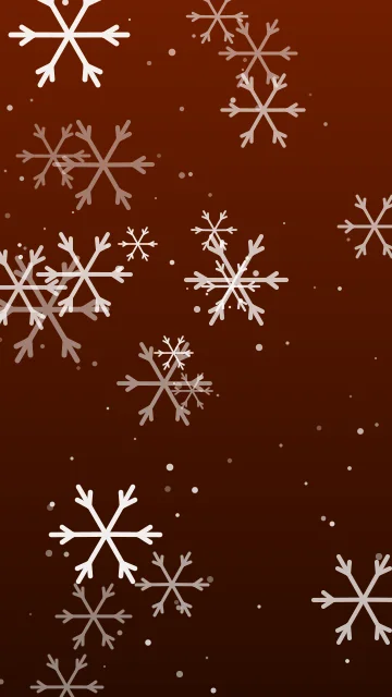 Orange Red snowflake phone wallpaper — free HD orange red mobile wallpaper 1080x1920