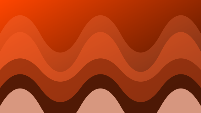 Orange Red waves background — free HD orange red color wallpaper 1920x1080