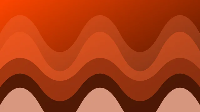 Orange Red waves background — free HD orange red color wallpaper 1920x1080