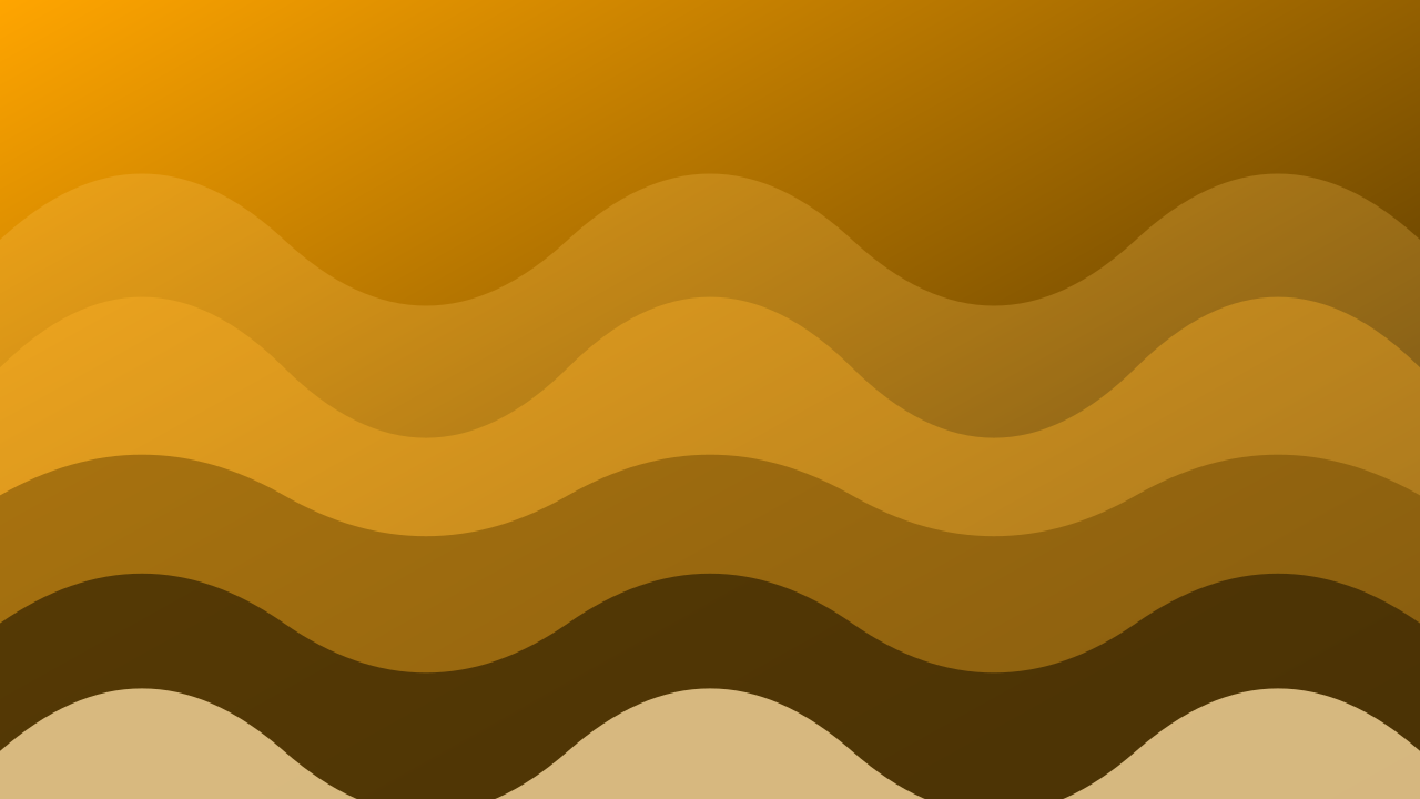 Orange waves background — free HD orange color wallpaper 1920x1080