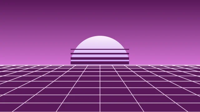 Orchid Mist vaporwave background — free HD orchid mist color wallpaper 1920x1080