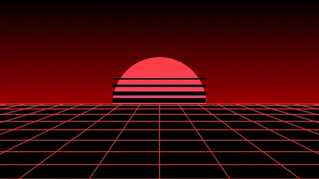 Oxblood vaporwave background — free HD oxblood color wallpaper 1920x1080