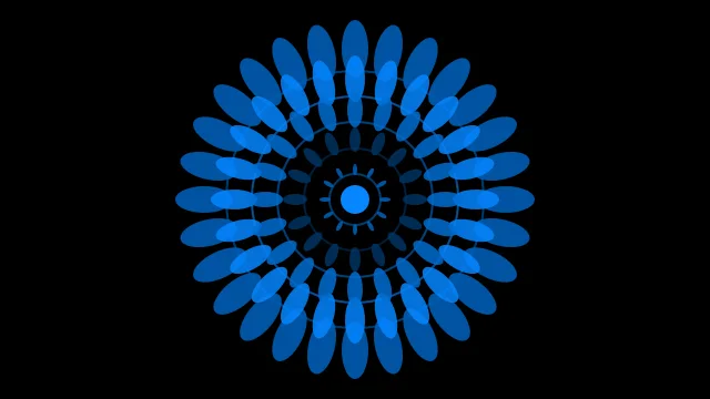 Oxford Navy mandala background — free HD oxford navy color wallpaper 1920x1080