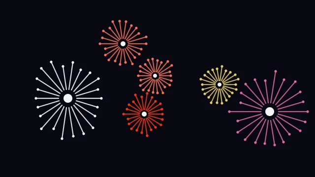 Oxidized Iron fireworks background — free HD oxidized iron color wallpaper 1920x1080