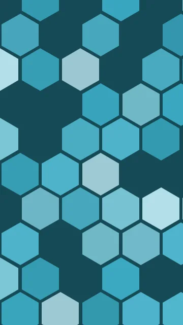 Pacific Blue hexagon phone wallpaper — free HD pacific blue mobile wallpaper 1080x1920