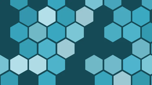 Pacific Blue hexagon background — free HD pacific blue color wallpaper 1920x1080