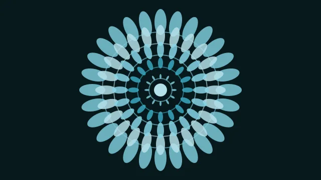 Pacific Blue mandala background — free HD pacific blue color wallpaper 1920x1080