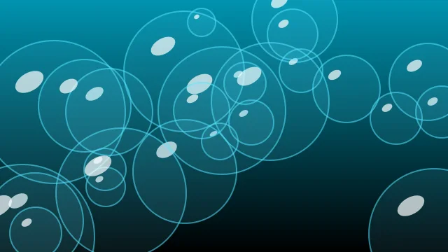 Pacific Cyan bubbles desktop wallpaper — free 4K pacific cyan wallpaper 3840x2160
