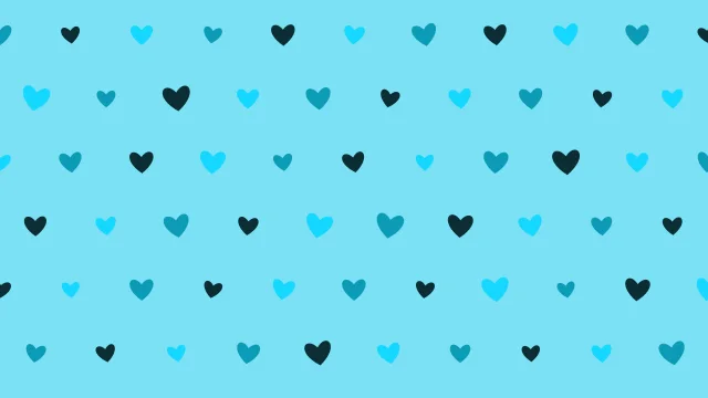 Pacific Cyan hearts background — free HD pacific cyan color wallpaper 1920x1080
